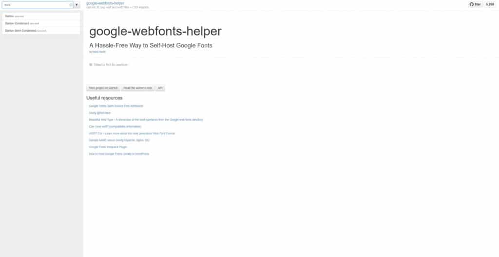 Web Fonts Download