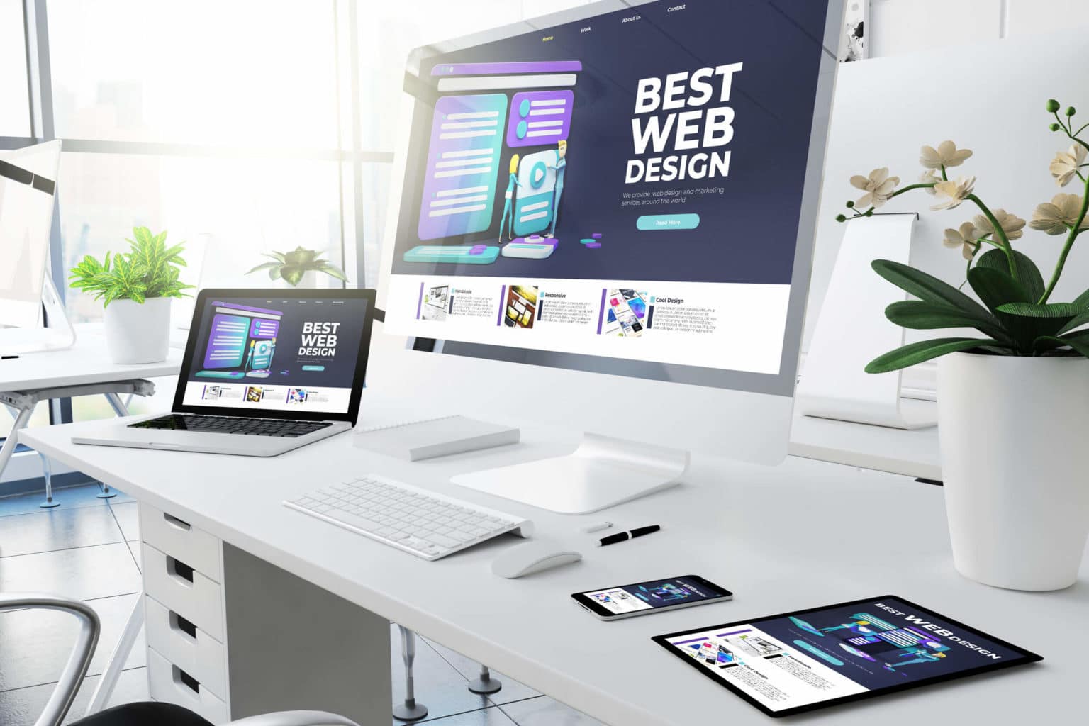 Schönes Webdesign vom Fachmann