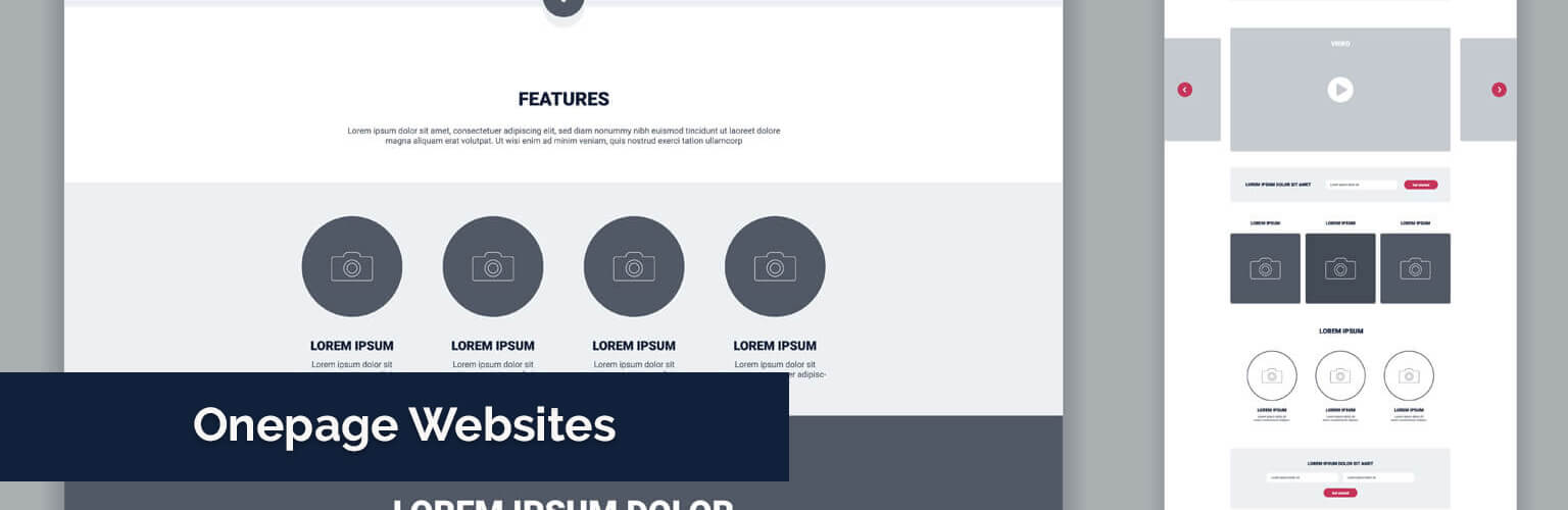 Onepage Websites