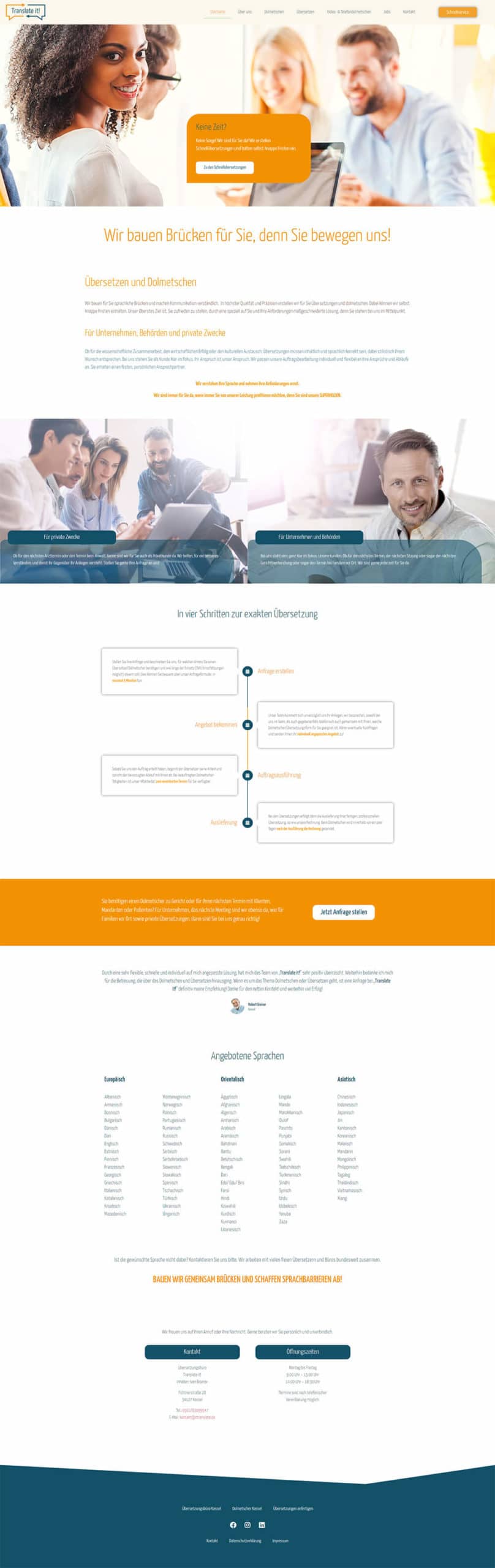 Webdesign Referenzen - Bytebizz Internetagentur