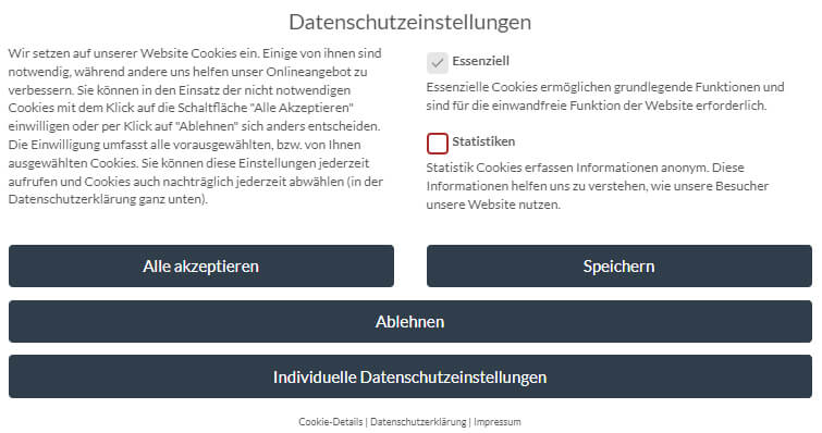 Cookies und Datenschutz - Cookie Banner von Borlabs
