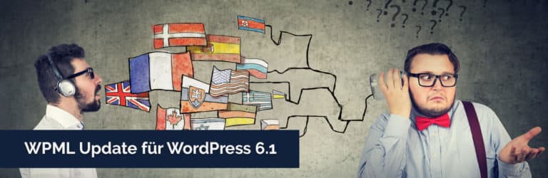 WPML Update für WordPress 6