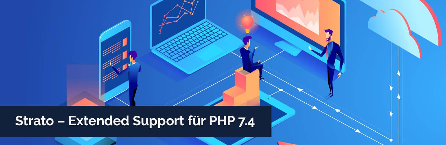 Strato – Extended Support für PHP 7.4