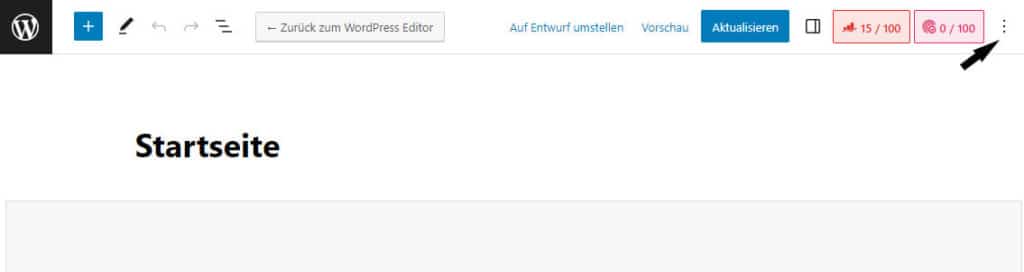 WordPress Gutenberg Editor - Meta Tags bearbeiten mit Rank Math SEO